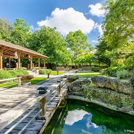 Serene Tiny House Retreat In Japanese Garden Homestead Exterior photo